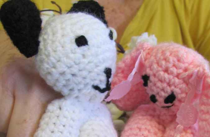 large image of art item: doll &ndash; finger puppets crochet