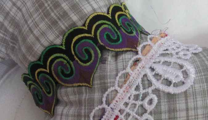 large image of art item: doll &ndash; horse checkered