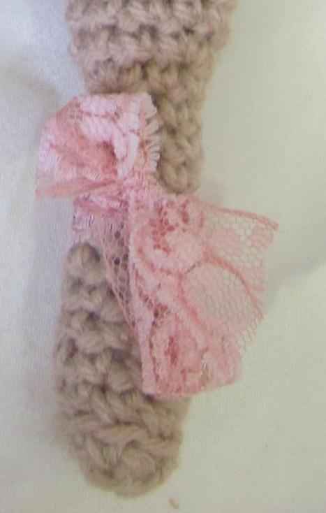 large image of art item: doll &ndash; rainbow dress crochet