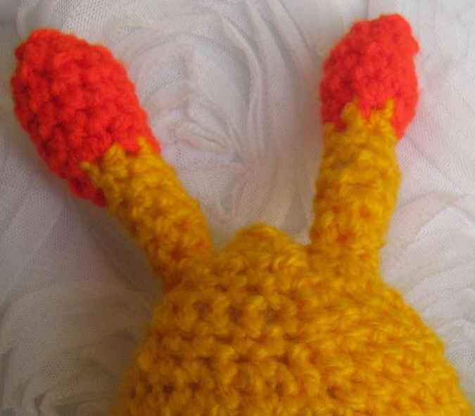 large image of art item: doll &ndash; snail crochet