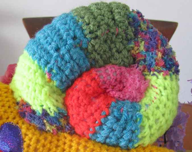 large image of art item: doll &ndash; snail crochet