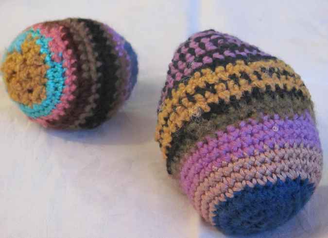 large image of art item: doll &ndash; spheres crochet