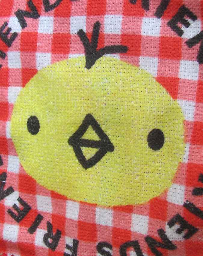 large image of art item: decor &ndash; coasters red checkered