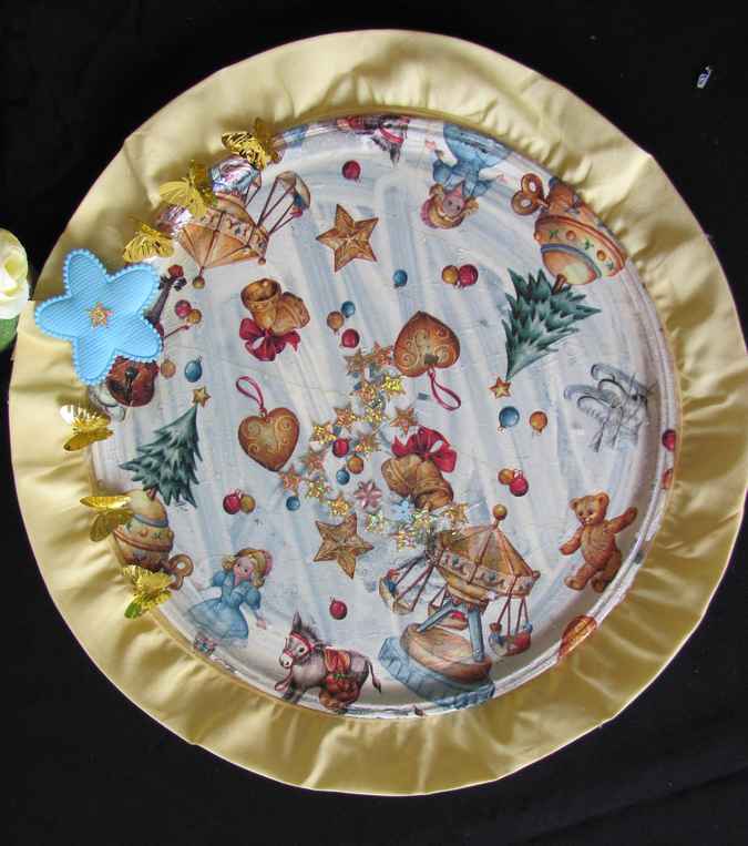 large image of art item: decor &ndash; plate christmas