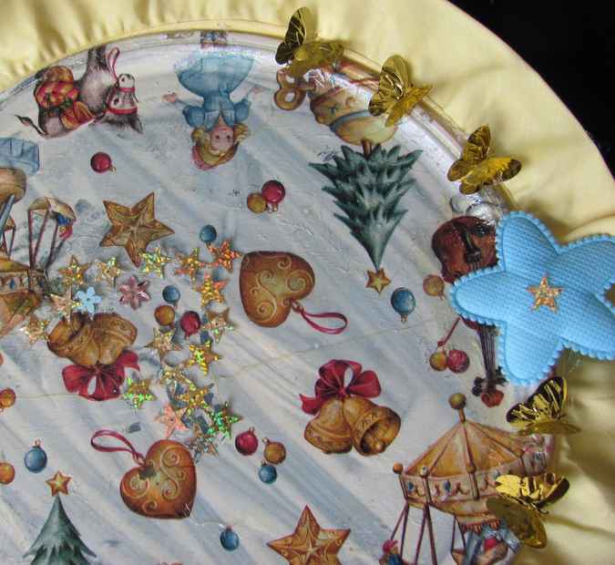 large image of art item: decor &ndash; plate christmas