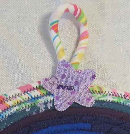 large image of art item: decor &ndash; potholder blue cyan