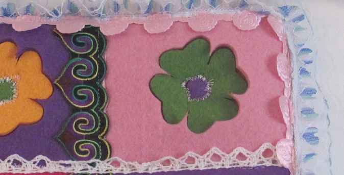 large image of art item: decor &ndash; hanger flowers colorful