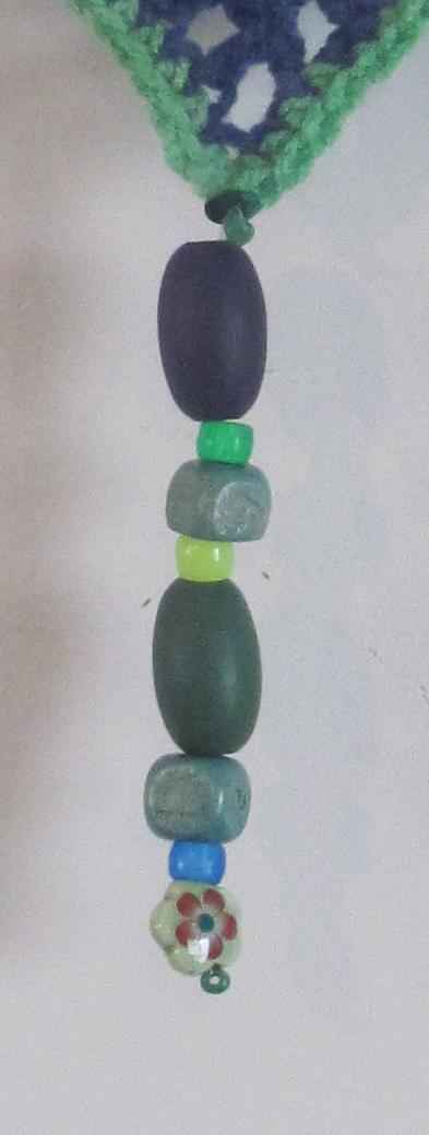 large image of art item: decor &ndash; hanger heart blue