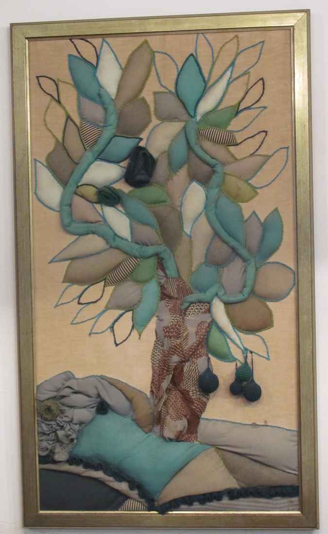 large image of art item: decor &ndash; picture tree green